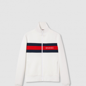 [GUCCI-구찌] 네오프렌 웹 밴드 집업 자켓