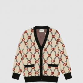 [GUCCI-구찌]  리버서블 인터로킹 G 가디건