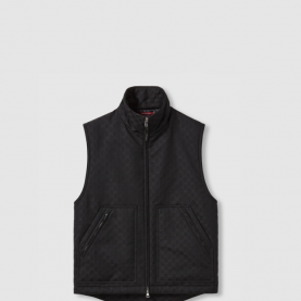 [GUCCI-구찌] GG 코튼 플레이드 질레