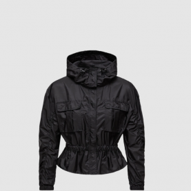 [MONCLER-몽클레어] Curton 후드 페플럼 재킷