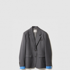 [MIUMIU-미우미우] 싱글브레스트 개버딘 재킷 MH1974