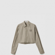 [MIUMIU-미우미우] 기능성 체크 셔츠 MK1905