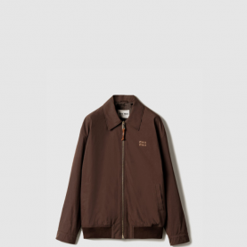 [MIUMIU-미우미우] 파나마 코튼 블루종 재킷 ML1265