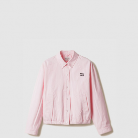 [MIUMIU-미우미우] 포플린 블루종 재킷 ML1263