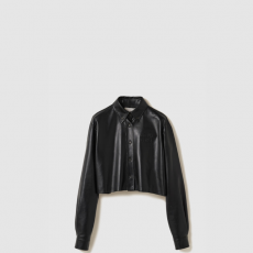 [MIUMIU-미우미우] 나파 가죽 셔츠 MPC194