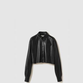 [MIUMIU-미우미우] 나파 가죽 셔츠 MPC194