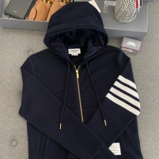 [THOM BROWNE-톰브라운] 4바 후드 집업(남여공용)