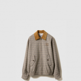 [MIUMIU-미우미우] 이중 짜임 체크 블루종 재킷 ML1181 [MIUMIU-미우미우] 이중 짜임 체크 블루종 재킷 ML1181