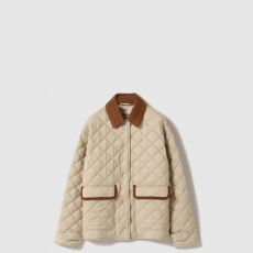 [MIUMIU-미우미우] 퀼팅 테크니컬 퐁제 블루종 ML1311