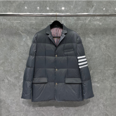 [THOM BROWNE-톰브라운]4선 다운필 발 칼라 패딩 자켓