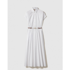 [MIUMIU-미우미우] 포플린 미디 셔츠 드레스 MF5886