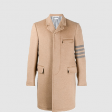 [THOM BROWNE-톰브라운]싱글 브레스티드 코트