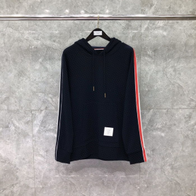 [THOM BROWNE-톰브라운] 삼선 스트라이프 후드