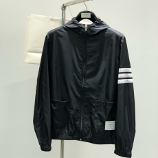 [THOM BROWNE-톰브라운] 윈드 브레이커 후드