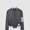 [THOM BROWNE-톰브라운]나일론 4-바 립스탑 윈드브레이커