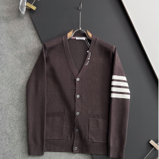[THOM BROWNE-톰브라운]샘 부니 ​​오리지널 남성 패션 니트 캐시미어 울 블렌드 가디건 스웨터