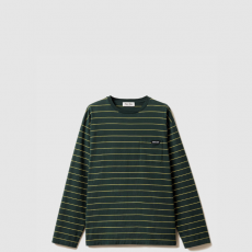 [MIUMIU-미우미우] 롱 슬리브 코튼 저지 티셔츠 MJL014