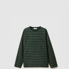 [MIUMIU-미우미우] 롱 슬리브 코튼 저지 티셔츠 MJL014