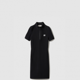 [MIUMIU-미우미우] 비스코스 터틀넥 미니드레스 MMA894