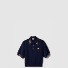 [MIUMIU-미우미우] 울 및 캐시미어 폴로 스웨터 MMLA28