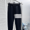 [THOM BROWNE-톰브라운]4바 코튼 조거팬츠