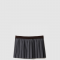 [MIUMIU-미우미우] 플리츠 핀스트라이프 미니스커트 MG2529