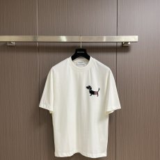 [THOM BROWNE-톰브라운]라운드넥 반팔 티셔츠