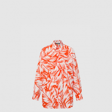 [LOUIS VUITTON-루이비통] 팜 프린트 실크 셔츠 1AFSAU