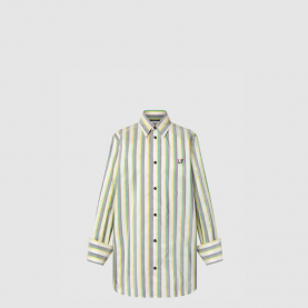 [LOUIS VUITTON-루이비통] 멀티 스트라이프 실크 셔츠 1AFNT3