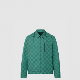 [LOUIS VUITTON-루이비통] 프린티드 나일론 후디드 윈드브레이커 1AFQD4