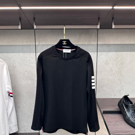 [THOM BROWNE-톰브라운]4바 남성 맨투맨