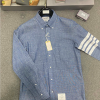 [THOM BROWNE-톰브라운]tb 데님 블루 셔츠 (남녀공용)