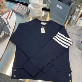 [THOM BROWNE-톰브라운] 4선 맨투맨  (남녀공용)