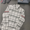 [THOM BROWNE-톰브라운] 체크 셔츠