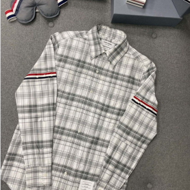 [THOM BROWNE-톰브라운] 체크 셔츠