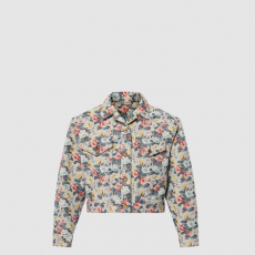 [LOUIS VUITTON-루이비통] 플로럴 자카드 크롭 재킷 1AGPL4