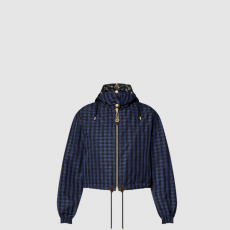 [LOUIS VUITTON-루이비통] 후디드 체크 재킷 1AGNF3