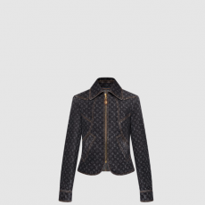 [LOUIS VUITTON-루이비통] 모노그램 데님 집업 재킷 1AGNDK