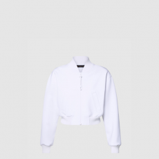[LOUIS VUITTON-루이비통] 크롭 테크니컬 저지 봄버 재킷 1AI051