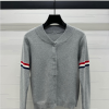 [THOM BROWNE-톰브라운]캐시미어 울 스웨터 니트 가디건