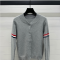 [THOM BROWNE-톰브라운]캐시미어 울 스웨터 니트 가디건