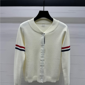 [THOM BROWNE-톰브라운]캐시미어 울 스웨터 니트 가디건