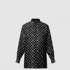 [LOUIS VUITTON-루이비통] 모노그램 실크 셔츠 1AHENB