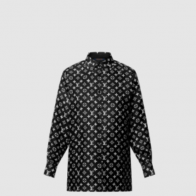 [LOUIS VUITTON-루이비통] 모노그램 실크 셔츠 1AHENB