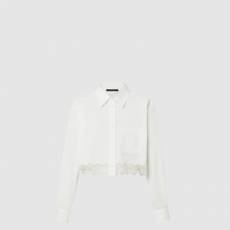 [LOUIS VUITTON-루이비통] 레이스 트리밍 셔츠 1AHGWW