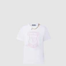 [LOUIS VUITTON-루이비통] LV 배지 티셔츠 1AAARU