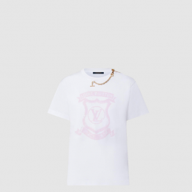 [LOUIS VUITTON-루이비통] LV 배지 티셔츠 1AAARU