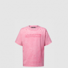 [LOUIS VUITTON-루이비통] 워시드 리브드 티셔츠 1AHWA0