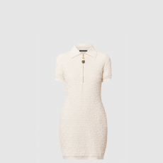 [LOUIS VUITTON-루이비통] 모노그램 플라워 타월링 폴로 드레스 1AHIWA