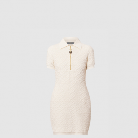 [LOUIS VUITTON-루이비통] 모노그램 플라워 타월링 폴로 드레스 1AHIWA